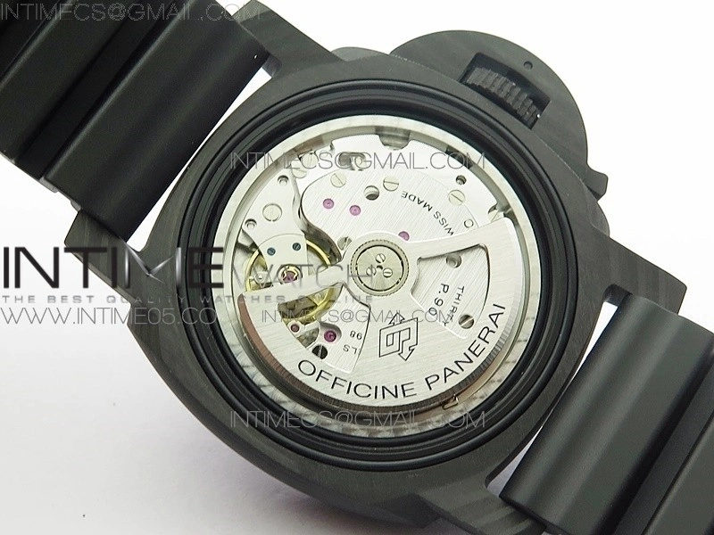 PAM979 Carbotech VSF 1:1 Best Edition Carbon Dial on Rubber Strap P.9010 Clone